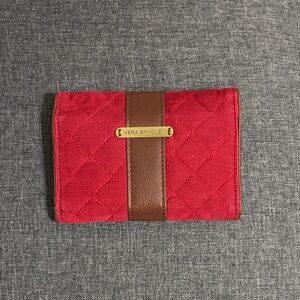 Vera Bradley Red Quilted Wallet